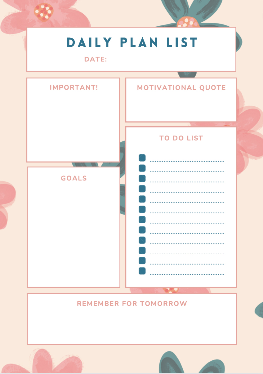 Teacher Printable Daily Planner 3