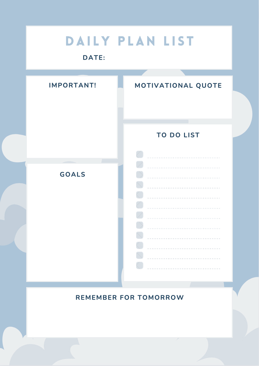 Teacher Printable Daily Planner 4